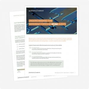 Download our whitepaper on understanding the different types of DCAA audits