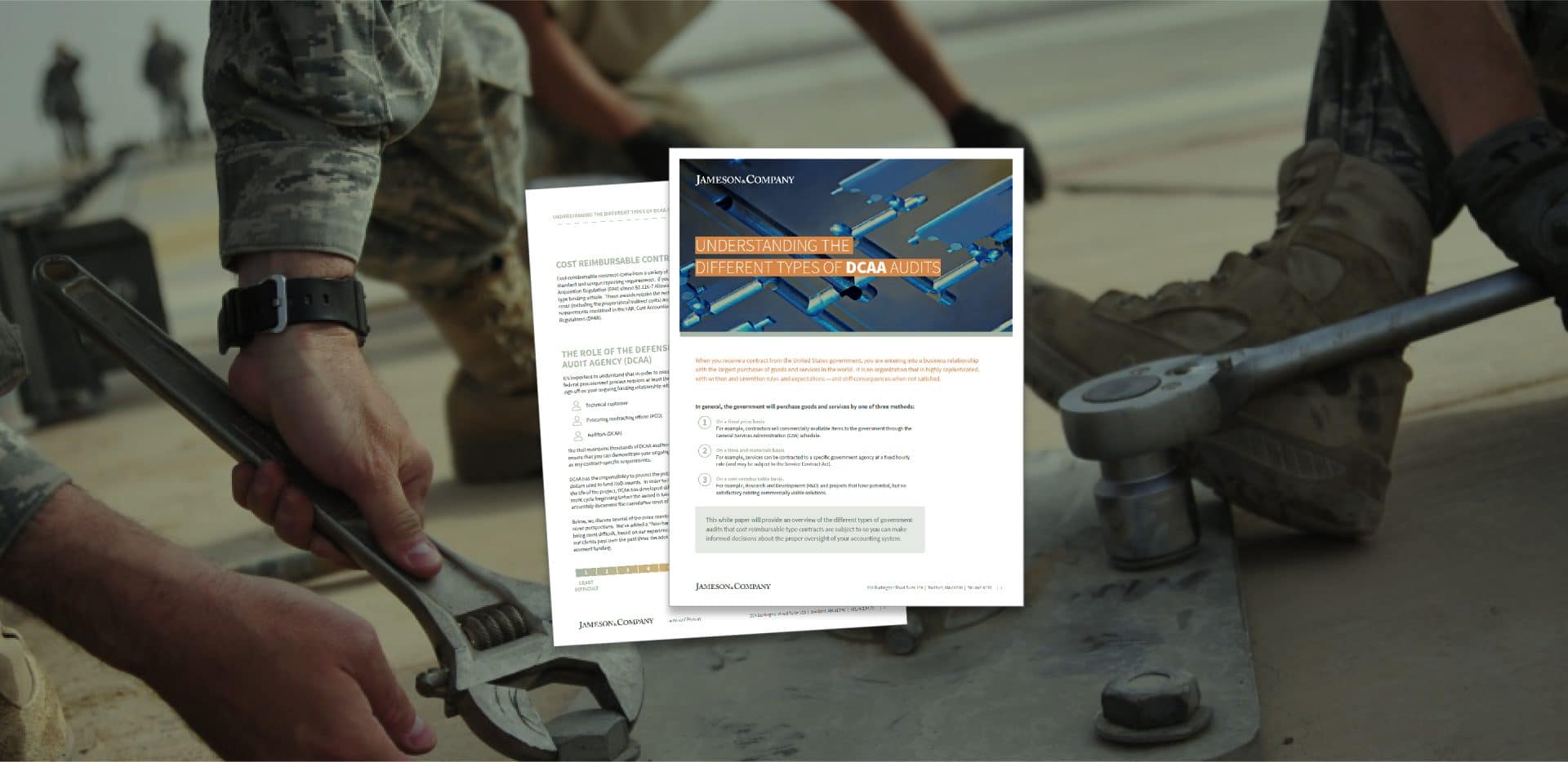 Download our whitepaper on understanding the different types of DCAA audits