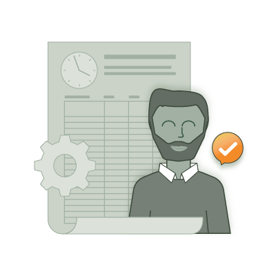 JAM Illustration Timecard Employee Resources